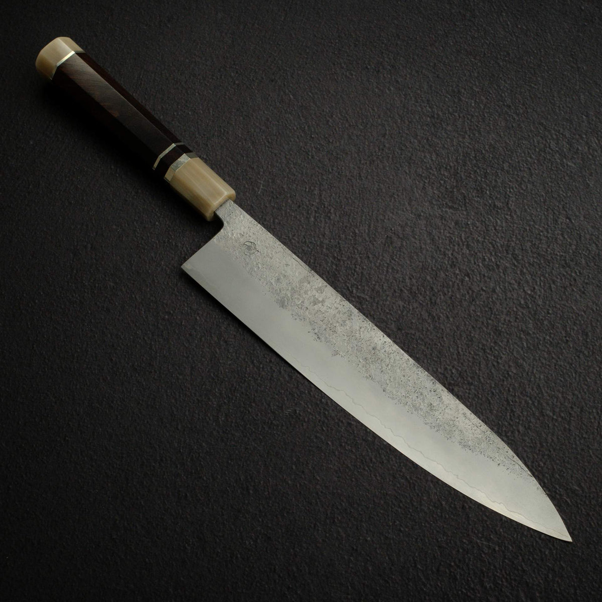 Miyazaki Kajiya Ginsan Tsuchime Gyuto 275mm w/ Saya