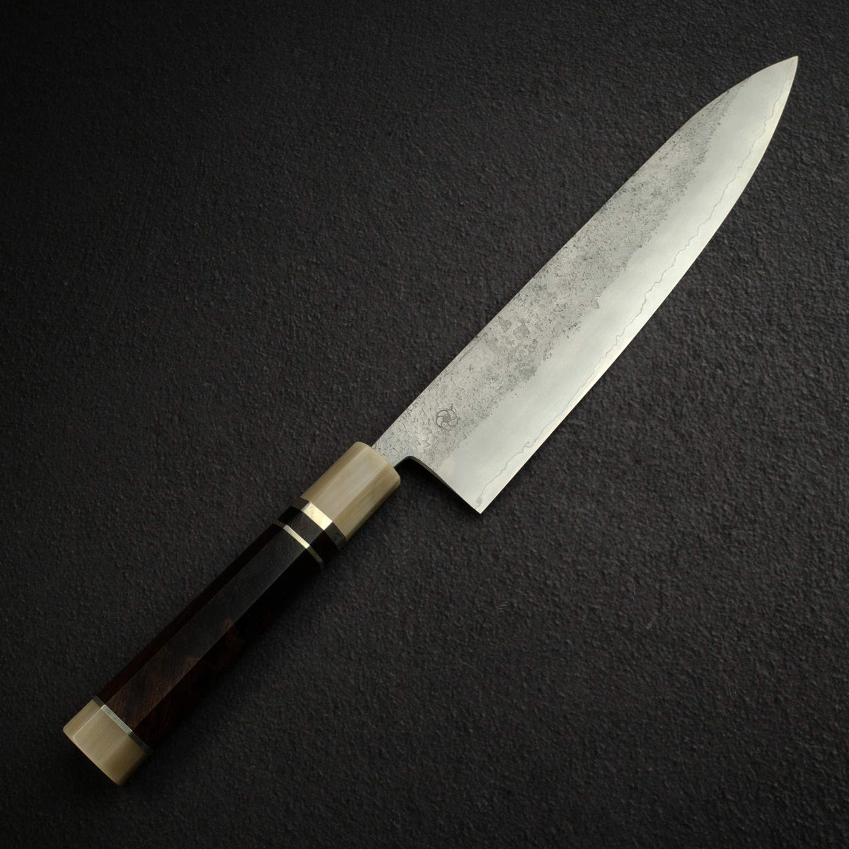 Miyazaki Kajiya Ginsan Tsuchime Gyuto 275mm w/ Saya