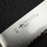 Tamahagane Kyoto 63 Layer-Damascus Gyuto Knife 210mm Wood Handle Factory Second