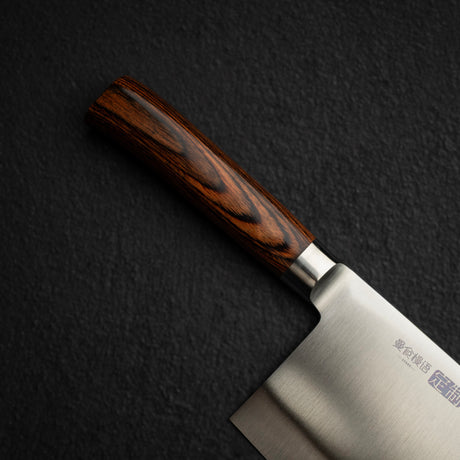 Tamahagane San Cleaver - Chuka 180mm Migaki Finish SN 1124H factory second