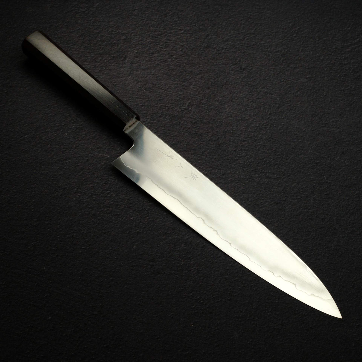 테츠진 은삼강 우키바 규토(셰프나이프) 240mm 에보니 핸들