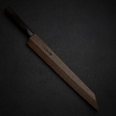 Takayuki Hienn VG10 Honyaki - Kensaki K-tip Yanagiba 300mm with Saya