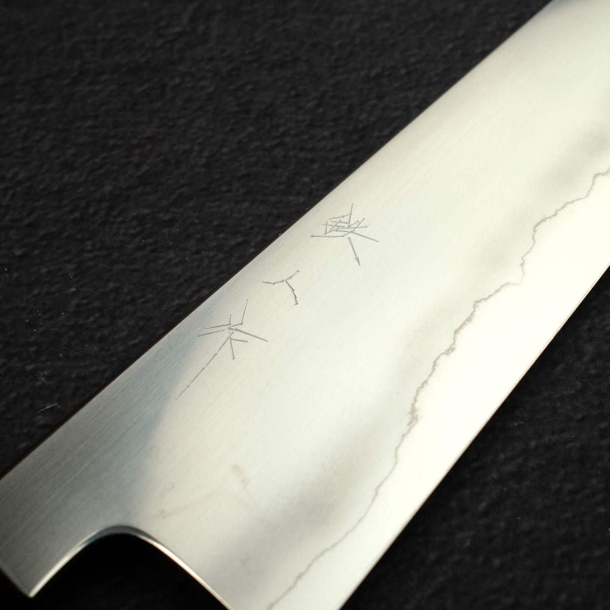 테츠진 은삼강 우키바 K팁 규토(셰프나이프) 240mm 에보니 핸들
