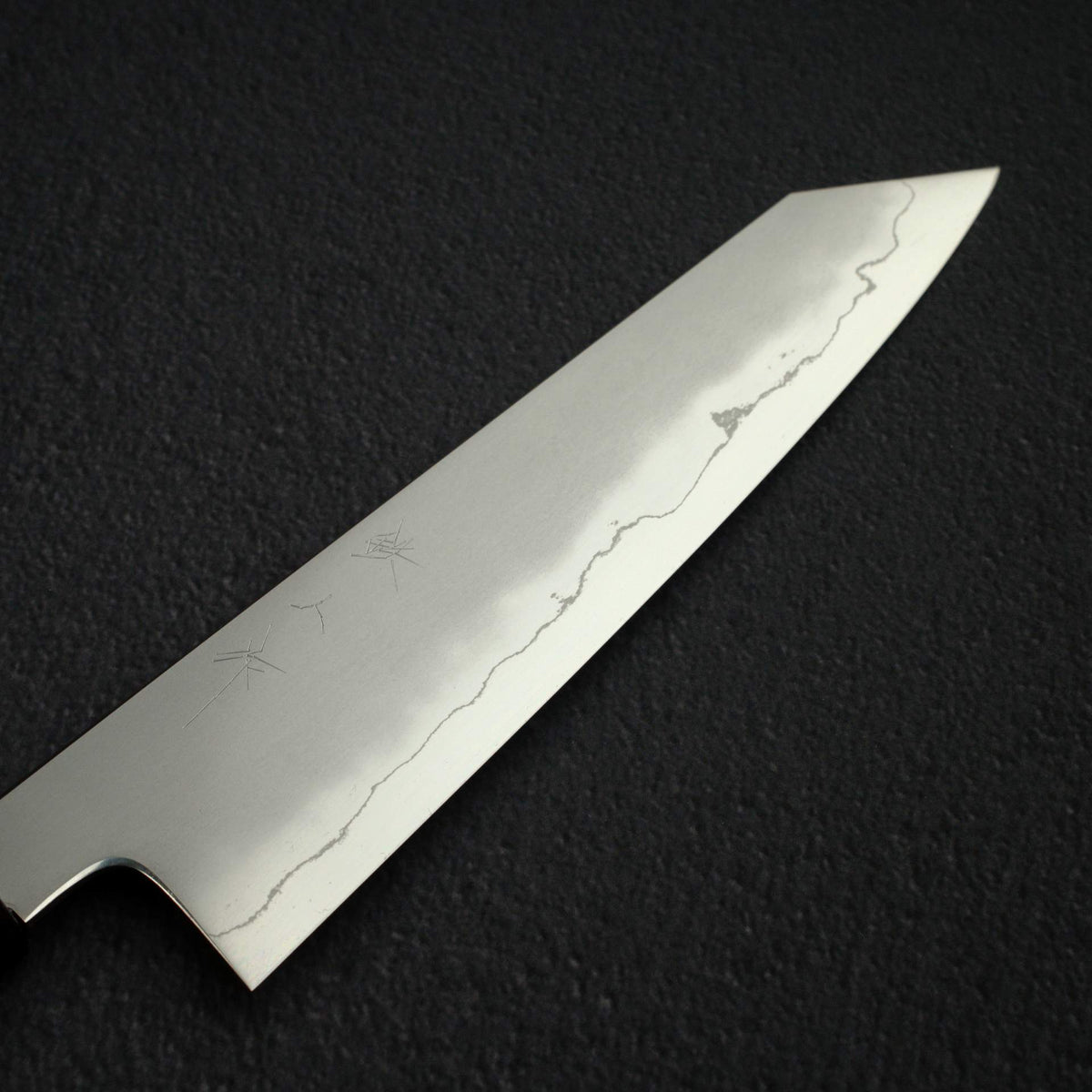 테츠진 은삼강 카스미 K팁 규토(셰프나이프) 210mm 에보니 핸들