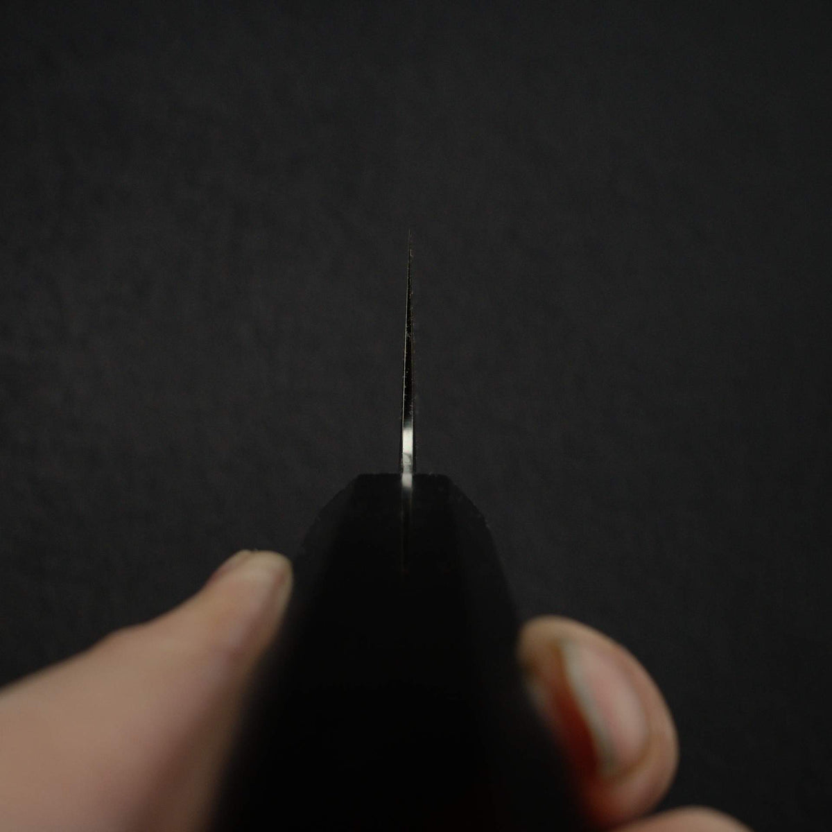 테츠진 은삼강 카스미 K팁 규토(셰프나이프) 210mm 에보니 핸들
