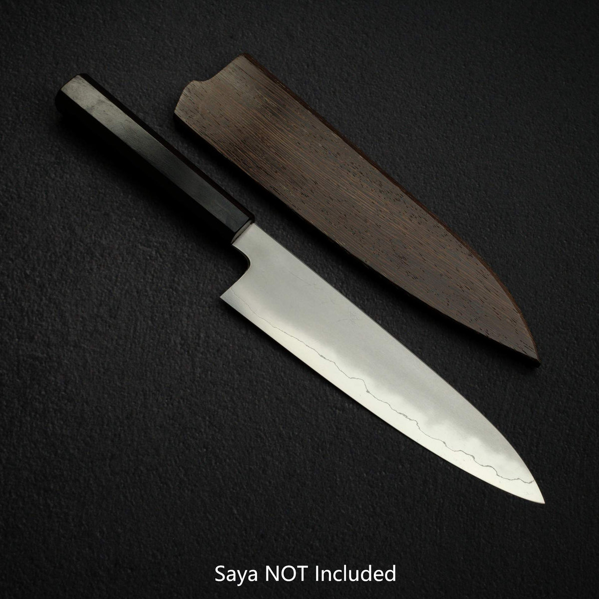 테츠진 은삼강 카스미 규토(셰프나이프) 210mm 에보니 핸들
