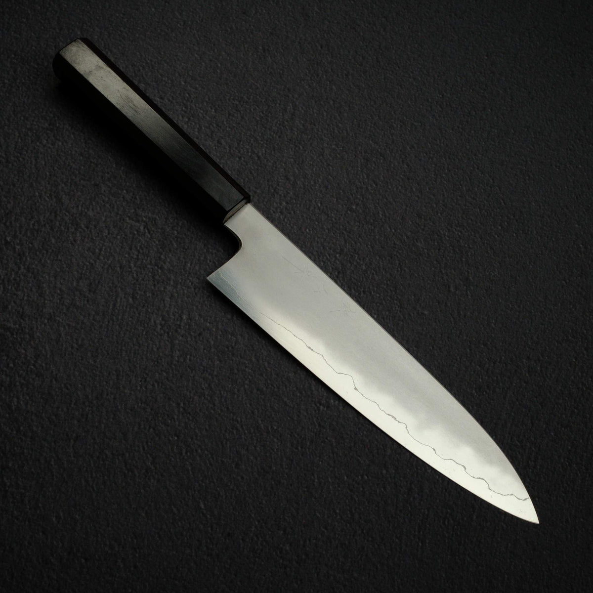 테츠진 은삼강 카스미 규토(셰프나이프) 210mm 에보니 핸들