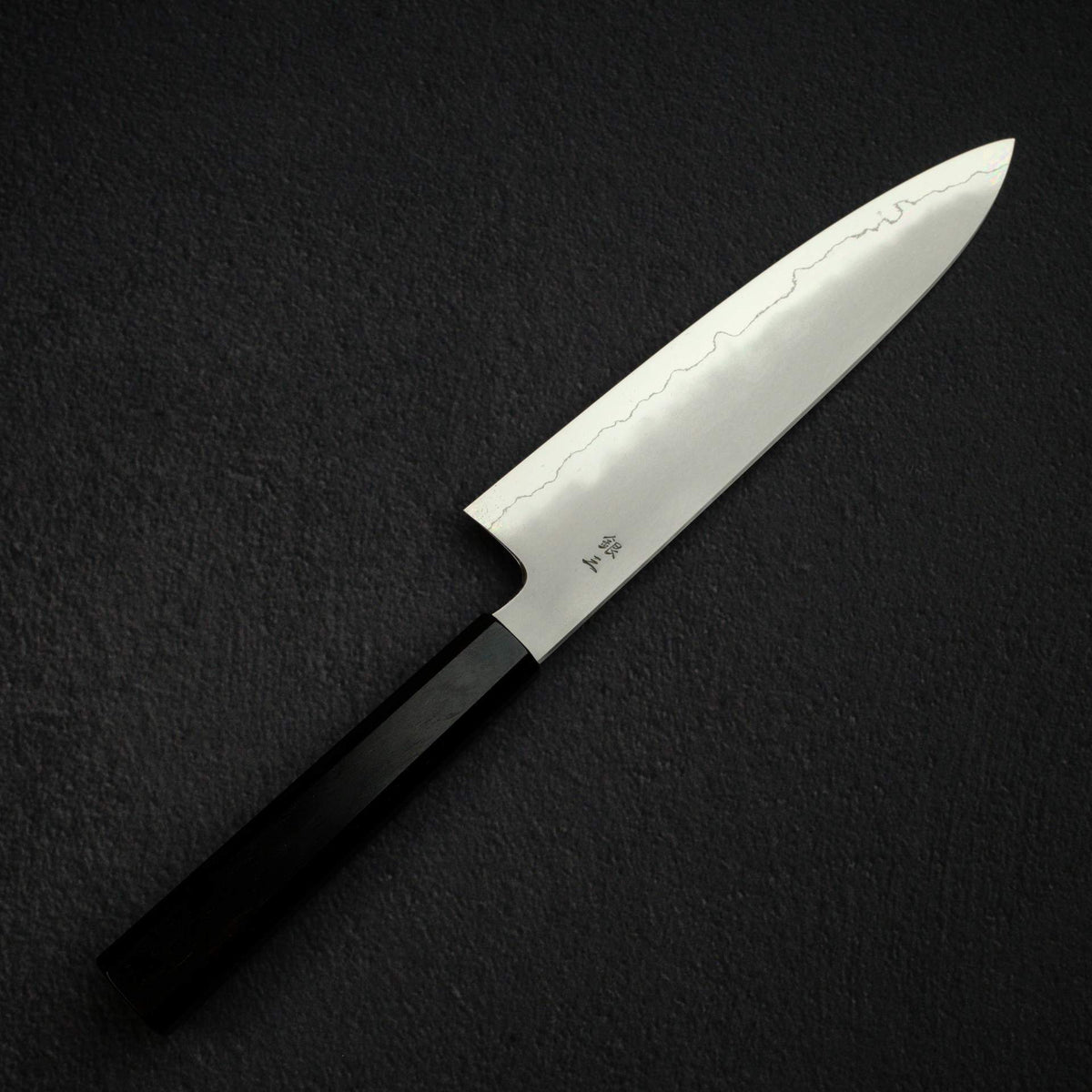 테츠진 은삼강 카스미 규토(셰프나이프) 210mm 에보니 핸들