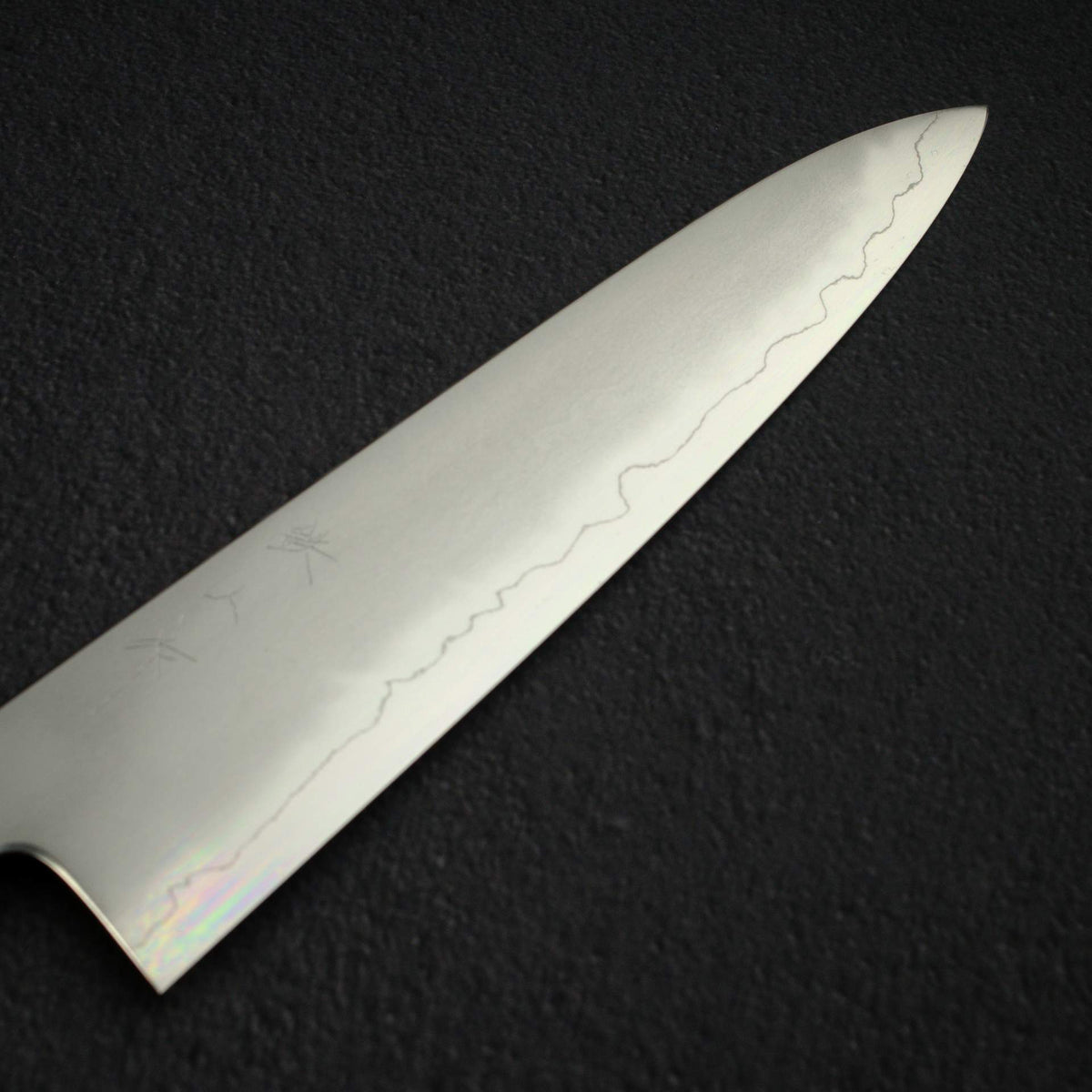 테츠진 은삼강 카스미 규토(셰프나이프) 240mm 에보니 핸들
