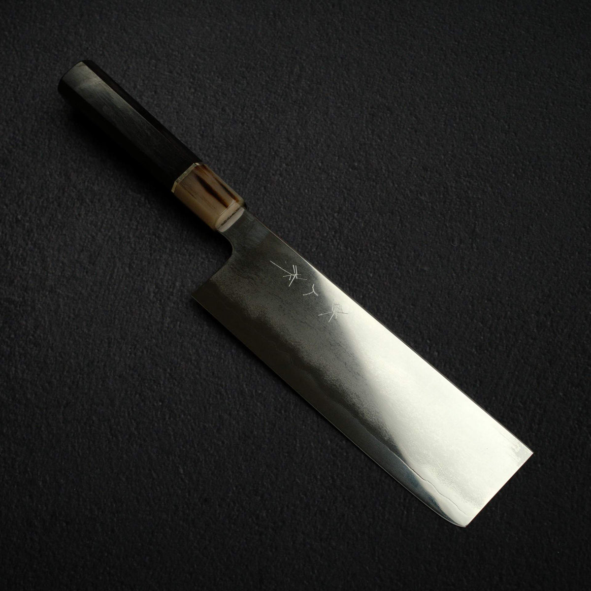 Tetsujin Ginsan Tanryusen (Metal Flow) Nakiri 170mm w/ Saya