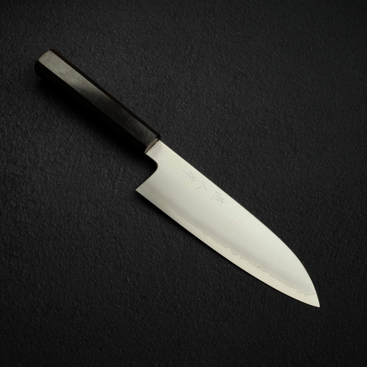 묘진 코발트 스페셜 산토쿠(다용도칼) 180mm 에보니 핸들