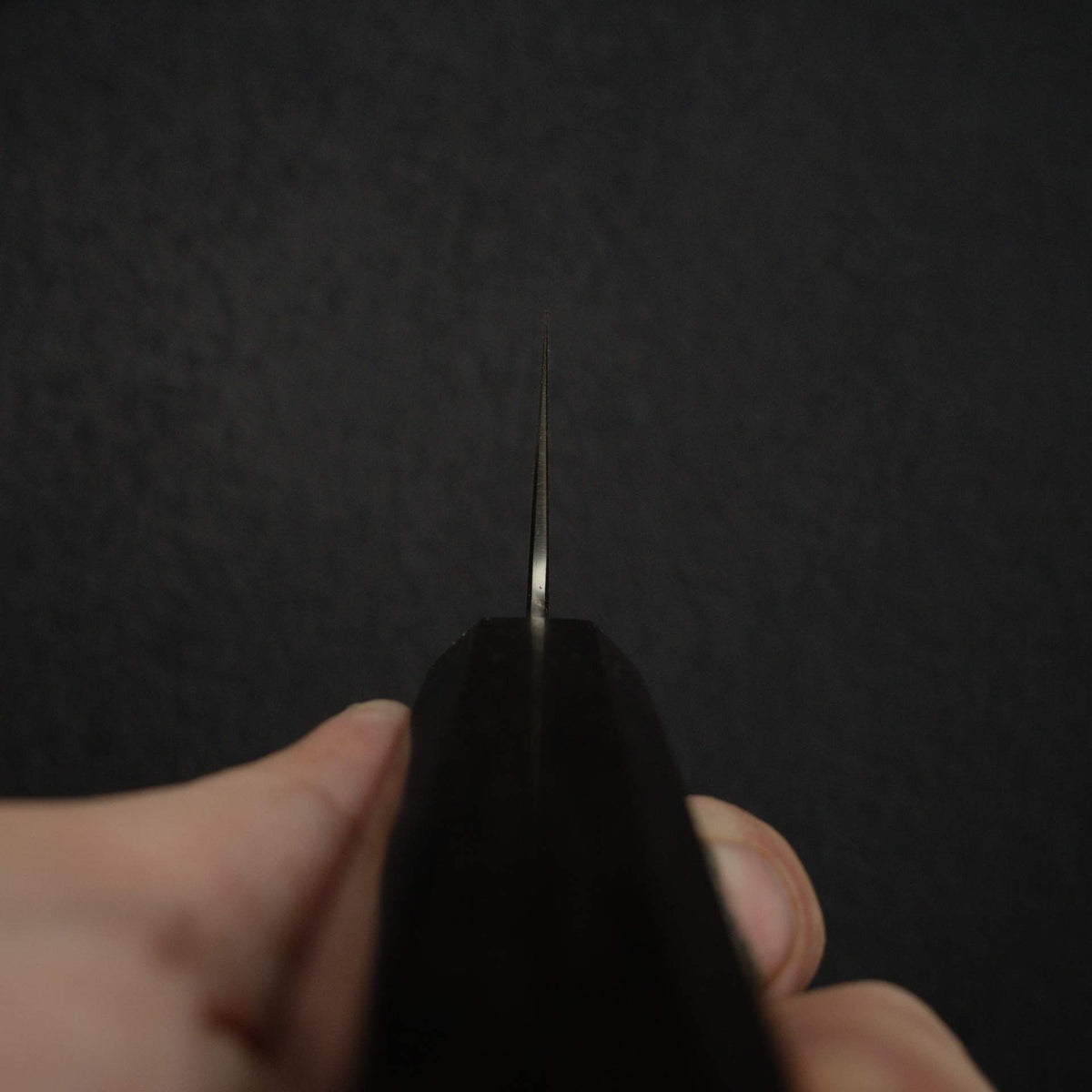 묘진 코발트 스페셜 산토쿠(다용도칼) 180mm 에보니 핸들