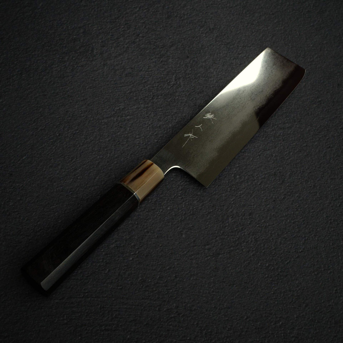Tetsujin Ginsan Tanryusen (Metal Flow) Nakiri 170mm w/ Saya