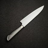 K&S AUS10 모노스틸 규토(셰프나이프) 180mm 메탈 핸들