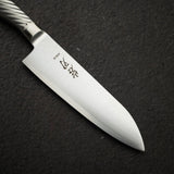 K&S AUS10 모노스틸 산토쿠(다용도칼) 165mm 메탈 핸들