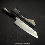 Hatsukokoro Ginrei Ginsan K-tip Gyuto 210mm Nashiji Ebony