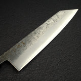 Hatsukokoro Ginrei Ginsan K-tip Gyuto 210mm Nashiji Ebony