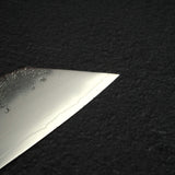 Hatsukokoro Ginrei Ginsan K-tip Gyuto 210mm Nashiji Ebony