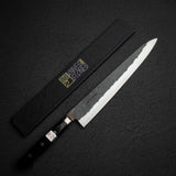 Teruyasu Fujiwara Denka Sujihiki 240mm Aogami Super Kurouchi