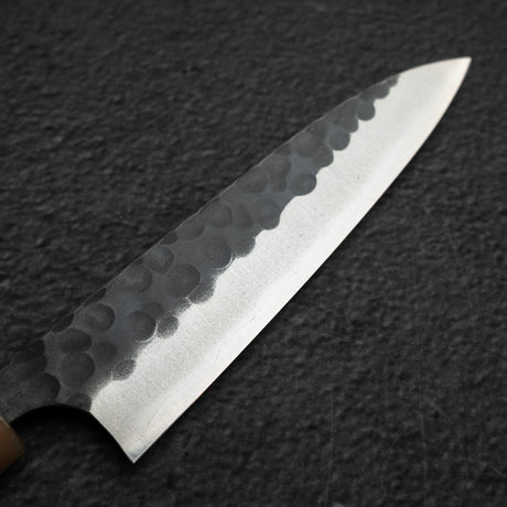 Masakage Koishi AS Petty 120mm, Aogami Super Kurouchi Tsuchime K&S Hearted-shaped Ironwood Handle