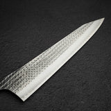 Kurosaki Kokusen Ei Aogami Super K tip Gyuto 270mm Turquoise White Ferrule