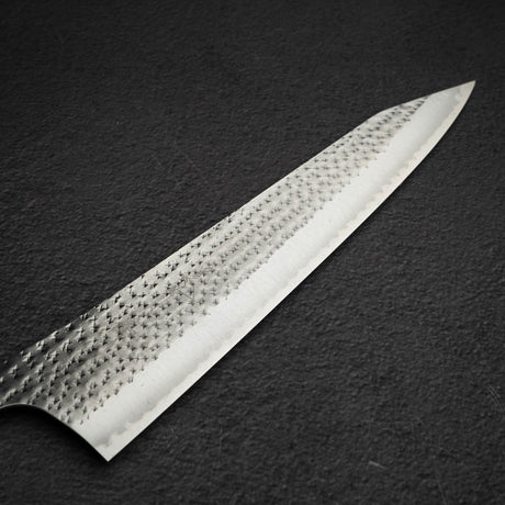 Kurosaki Kokusen Ei Aogami Super K tip Gyuto 270mm Turquoise White Ferrule