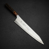 Kurosaki Kokusen Ei Aogami Super K tip Gyuto 270mm Gold Ferrule