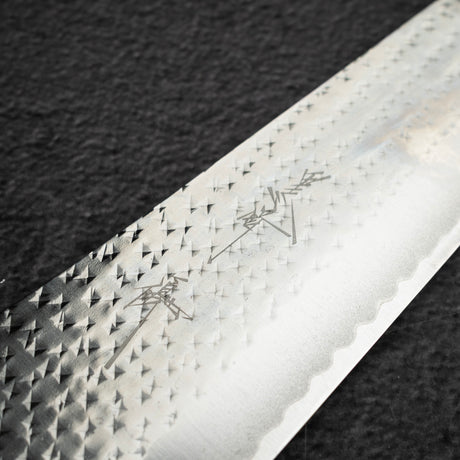 Kurosaki Kokusen Ei Aogami Super K tip Gyuto 270mm Gold Ferrule