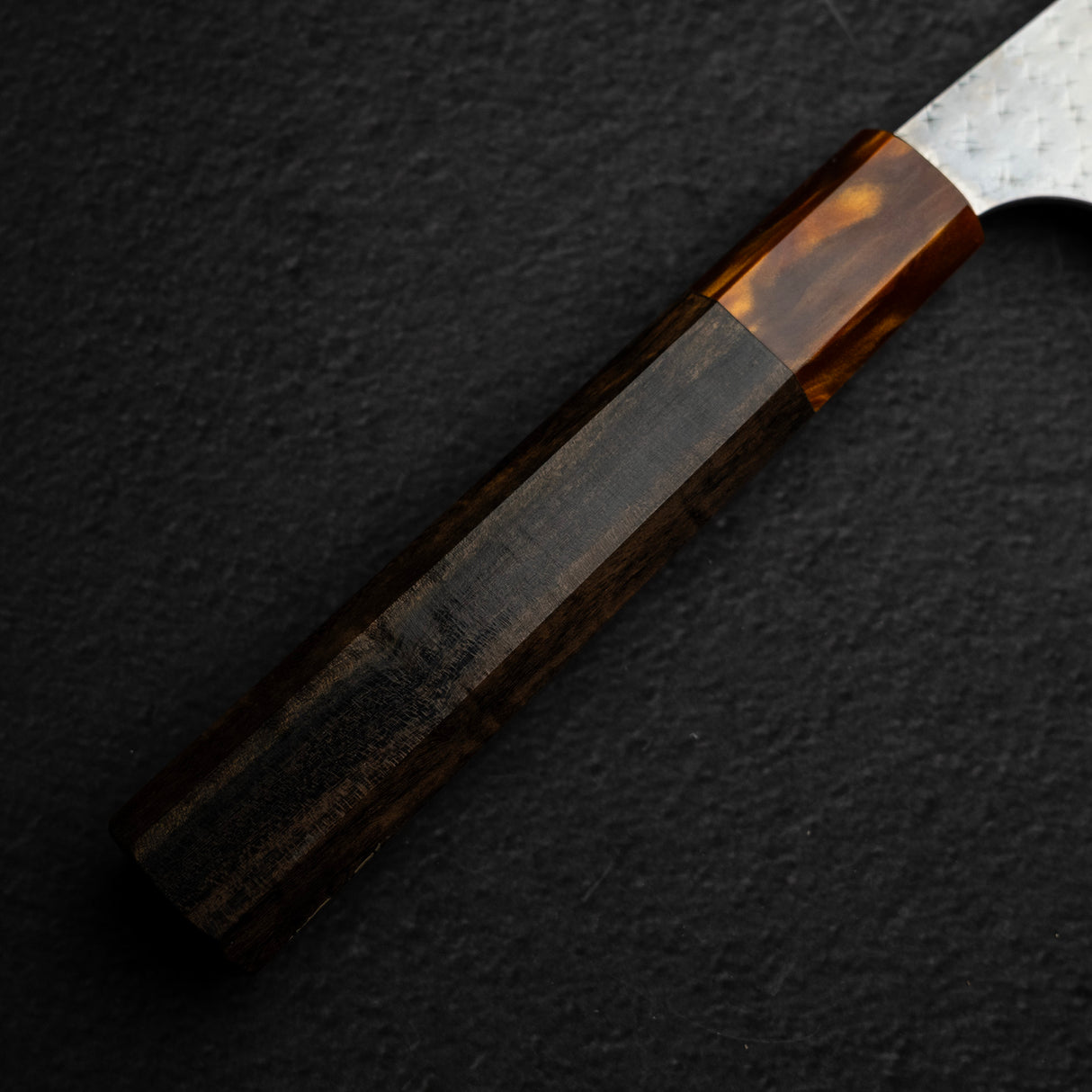 Kurosaki Kokusen Ei Aogami Super K tip Gyuto 270mm Gold Ferrule