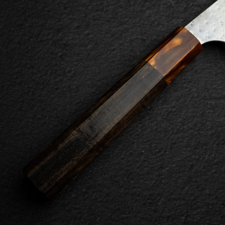 Kurosaki Kokusen Ei Aogami Super K tip Gyuto 270mm Gold Ferrule