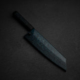 Kurosaki Senko (閃光) Ei SG2 Santoku 165mm Ai Tenmoku Handle & Saya