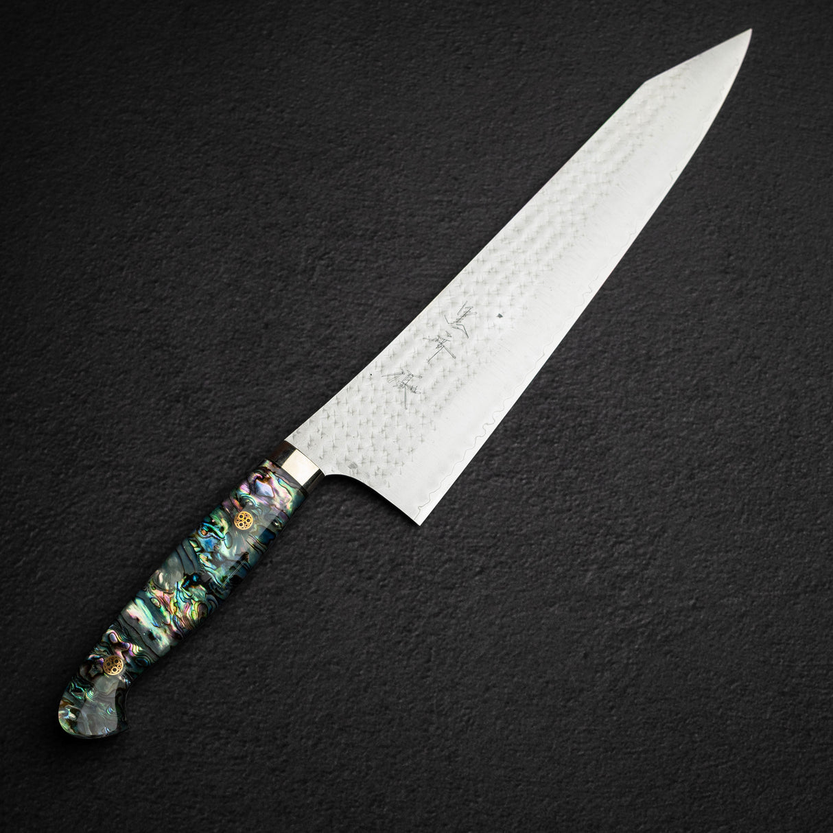 Kurosaki Senko Ei SG2 K-tip Gyuto 270mm Mother-of-pearl handle
