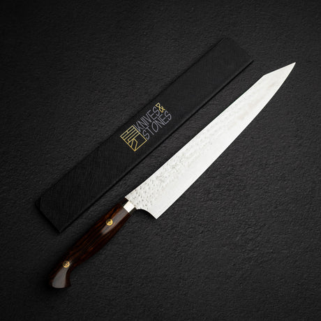 Kurosaki Senko Ei SG2 Sujihiki 270mm Ironwood Western Handle