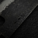 Tanaka Blue 2 Kurouchi Tsuchime Stainless Clad Bunka 165mm Howood Handle