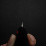 Tanaka Blue 2 Kurouchi Tsuchime Stainless Clad Petty 120mm