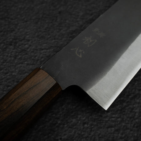 하츠코코로 아오키타에 청2강 쿠로우치 규토(셰프나이프) 210mm 블랙 차카테 핸들