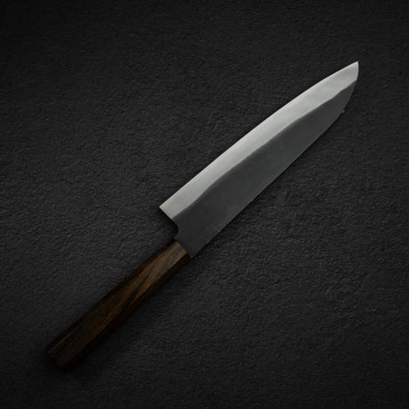 하츠코코로 아오키타에 청2강 쿠로우치 규토(셰프나이프) 210mm 블랙 차카테 핸들