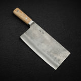 Introductory Offer: K&S White 2 Stainless Clad Chinese Cleaver 200mm