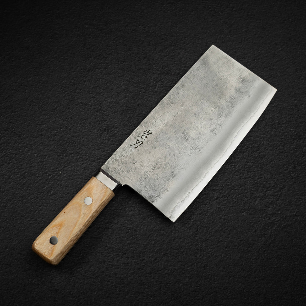 Knives and Stones White 2 Tsuchime Stainless Clad