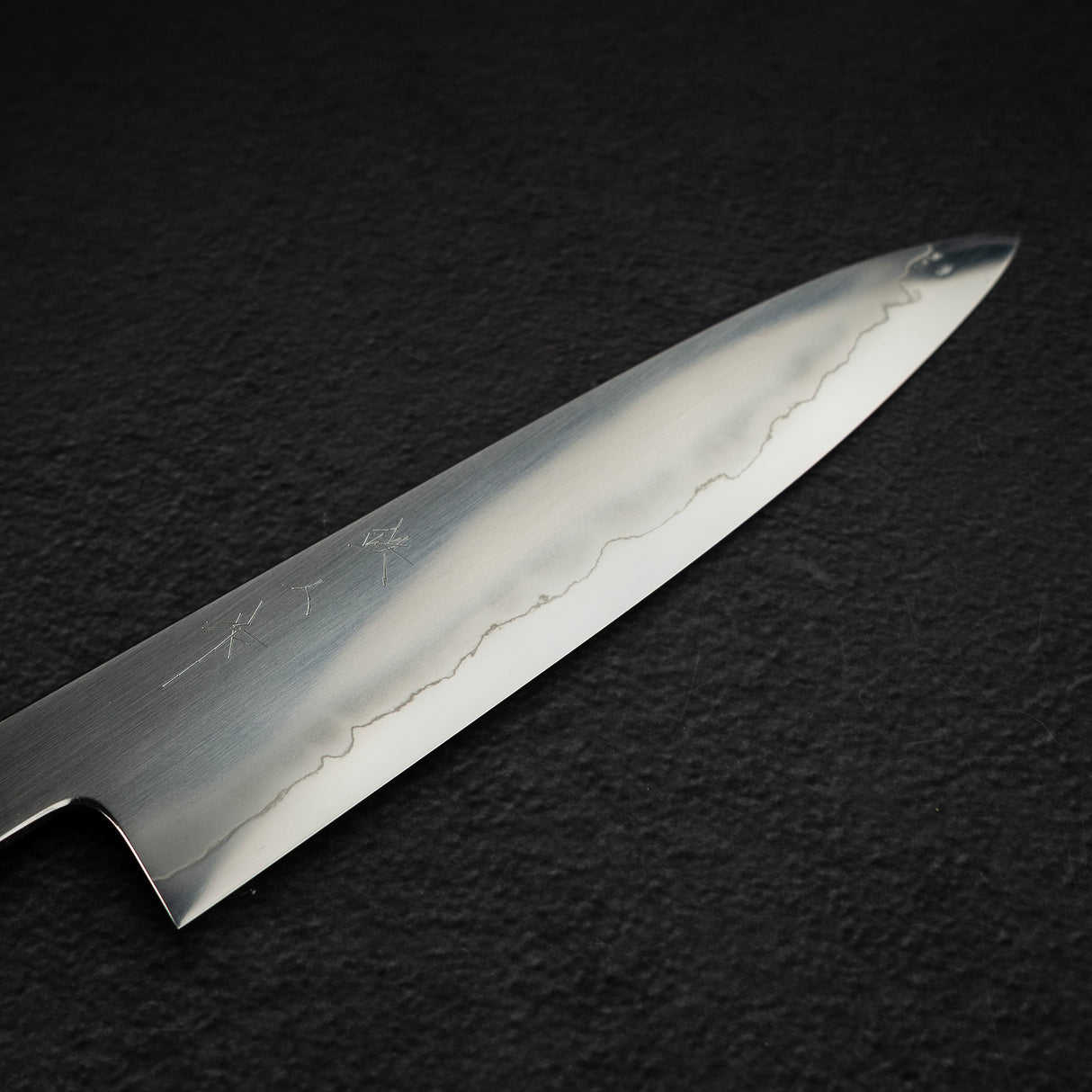 테츠진 은삼강 우키바 규토(셰프나이프) 210mm 에보니 핸들