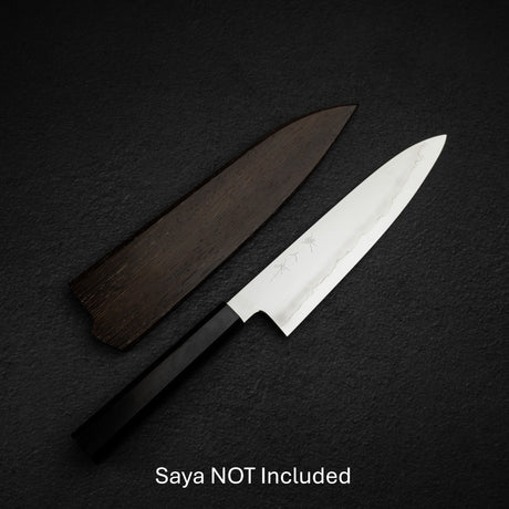 Tetsujin Ginsan Ukiba Gyuto 210mm Ebony Handle