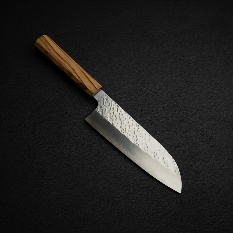 사지 타케시 STRIX 츠치메 산토쿠(다용도칼) 165mm 올리브우드 핸들