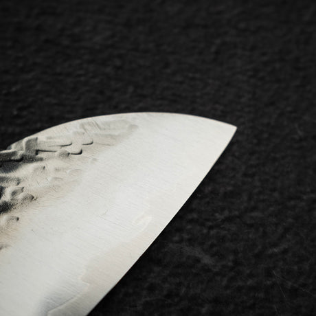 Takeshi Saji STRIX Tsuchime Santoku 165mm Olivewood Handle