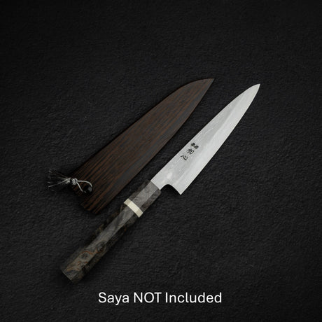 나카가와 사토시 청1강 다마스커스 페티 150mm 자작나무 핸들