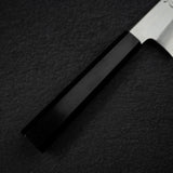 Nakagawa Ginsan Wide Bevel Kasumi Gyuto 210mm Ebony Handle