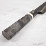 Hatsukokoro Itadaki Blue2 & White2 Dual Core Damasccus Tsushime Petty 150mm with Saya