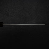 Nakagawa Ginsan Wide Bevel Kasumi K-tip Gyuto 210mm Ebony Handle