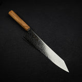 하츠코코로 류효 SG2 다마스커스 K팁 규토(셰프나이프) 240mm 올리브우드 핸들