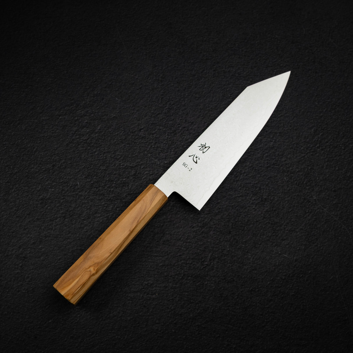 하츠코코로 류효 SG2 다마스커스 분카 180mm 올리브우드 핸들
