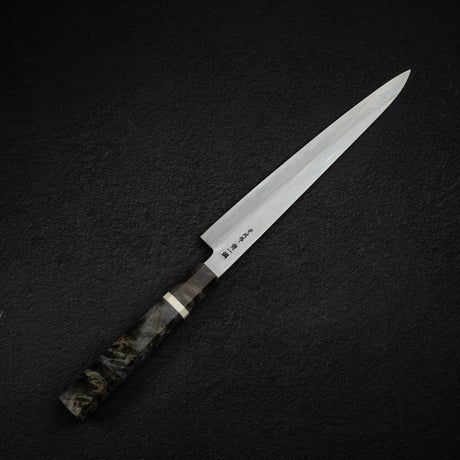 하츠코코로 x 나카가와 사토시 청1강 다마스커스 스지히키 240mm